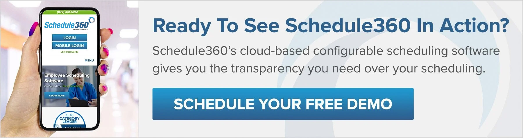 Schedule your Free Demo with Schedule360™