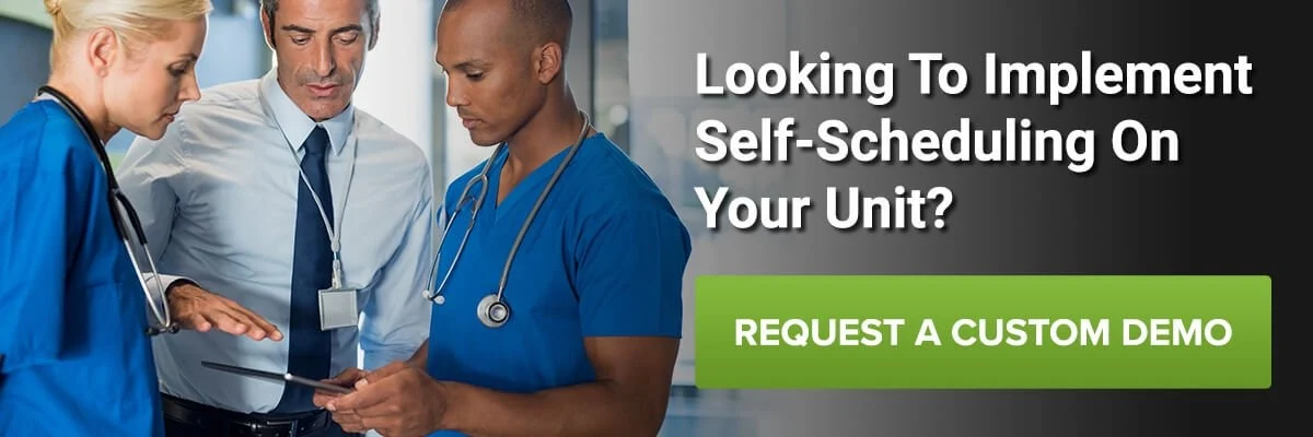 Request a Self Scheduling Demo from Schedule360™